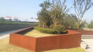 泰安耐候钢挡土墙